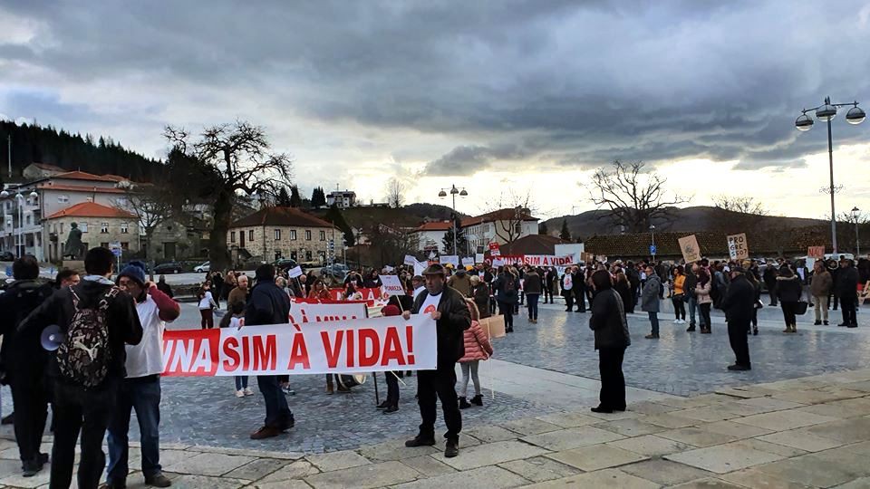 Protesto contra exploração de lítio em Montalegre