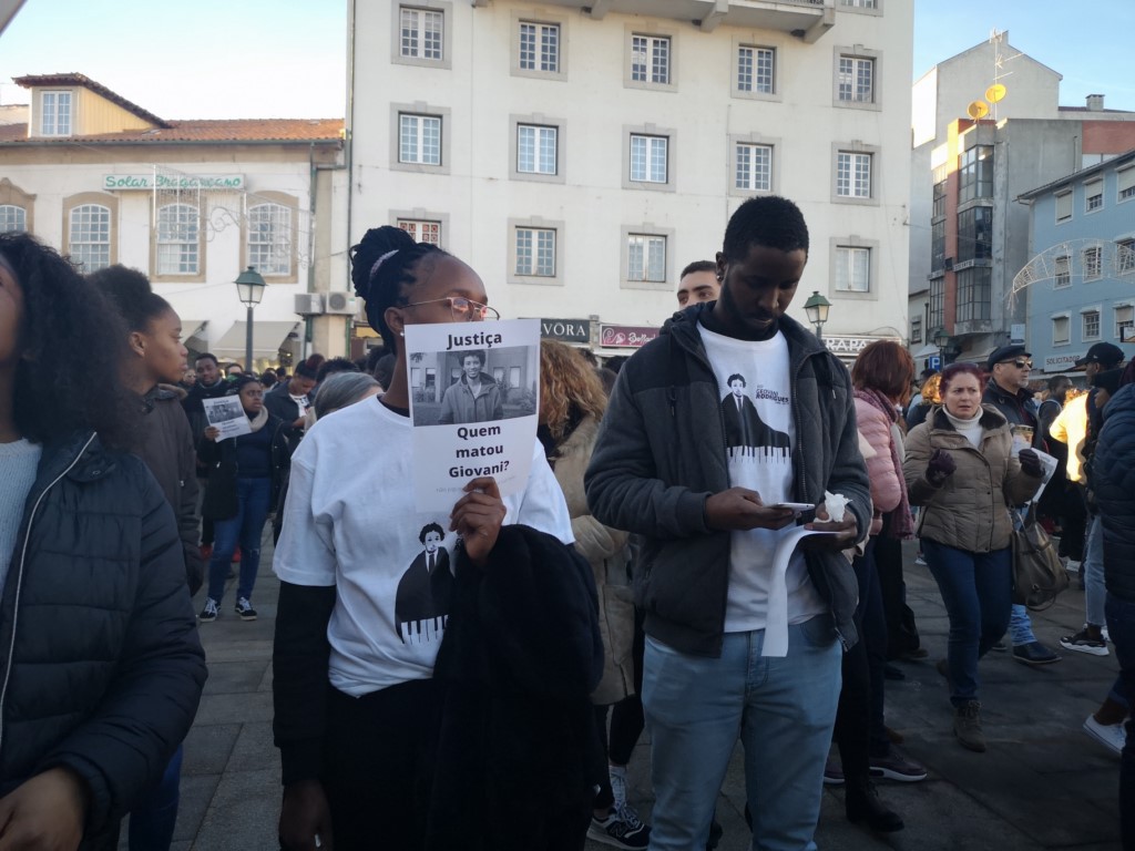 “Não à violência” marcou marcha por estudante cabo-verdiano em Bragança
