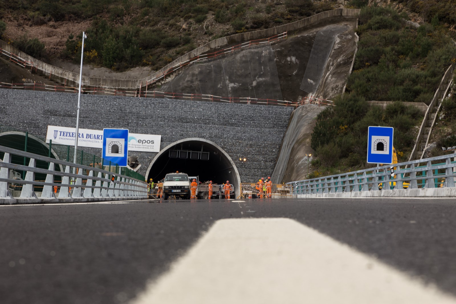 Túnel do Marão vai estar cortado para trabalhos noturnos