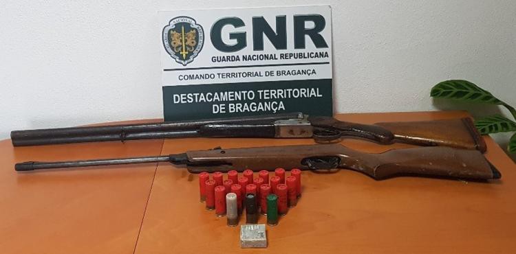 GNR aprendeu duas armas e 23 munições