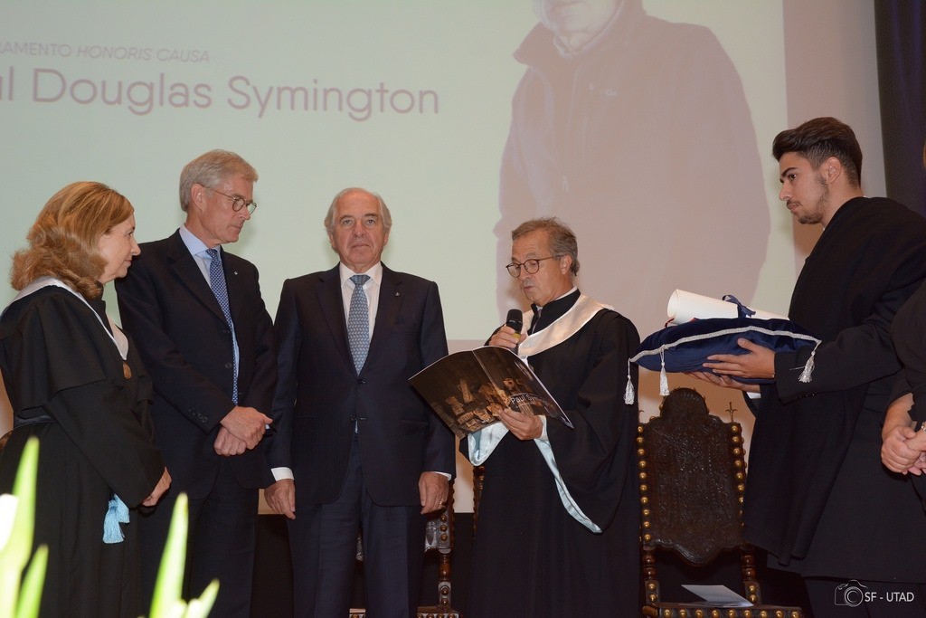 UTAD atribuiu o título de Doutor Honoris Causa a Paul Symington
