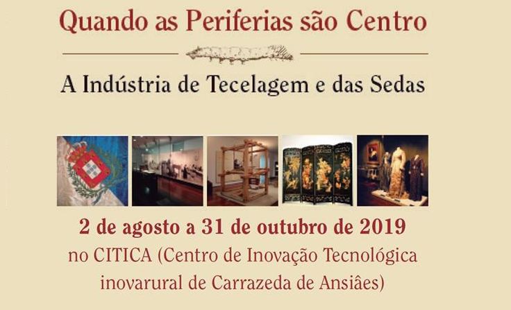 A indústria da seda em exposição