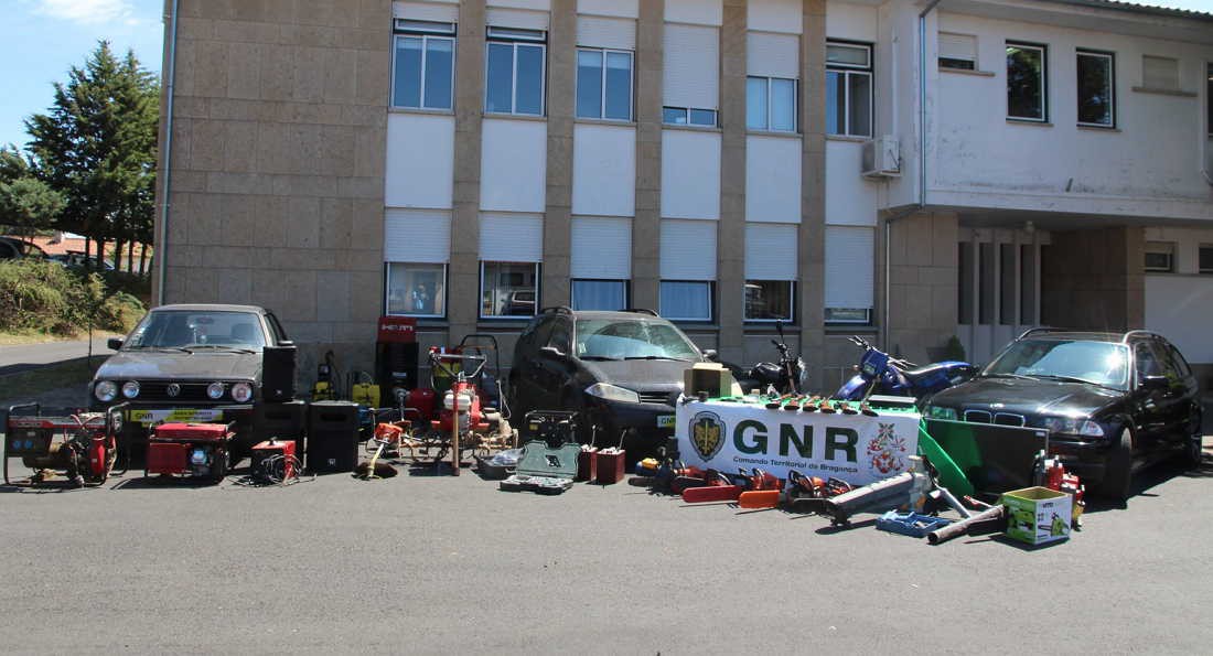 GNR desmantela grupo suspeito de assaltos em aldeias de Bragança