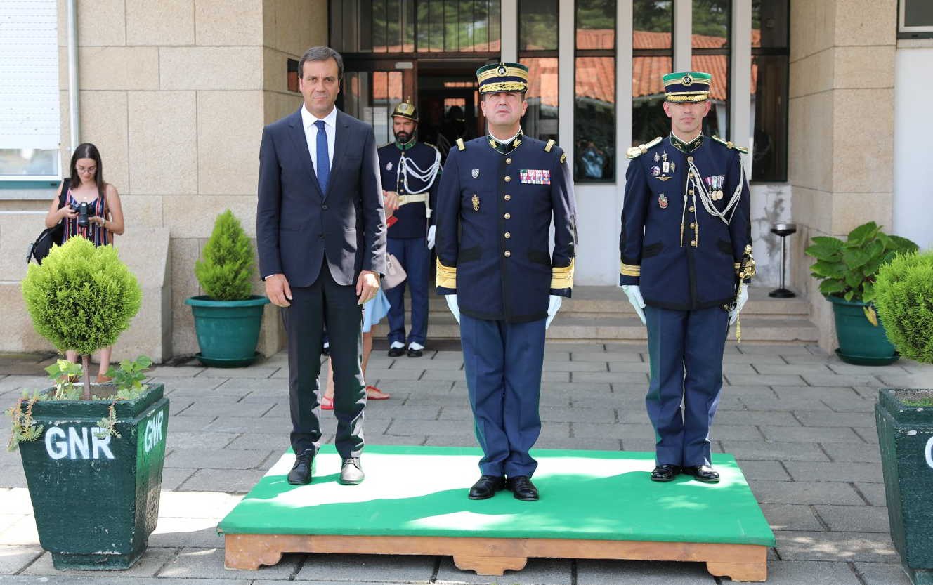 Carlos Felizardo tomou hoje posse como comandante da GNR Bragança