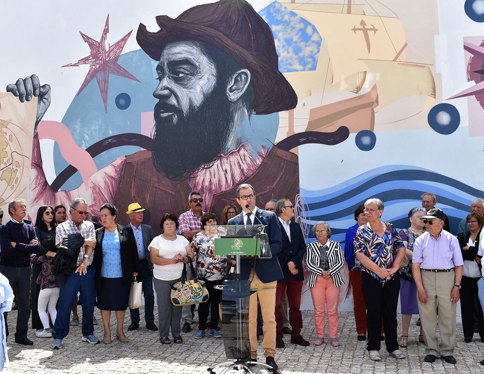 Sabrosa inaugura mural e lança Vinho do Porto Especial Reserva Fernão de Magalhães 500 anos