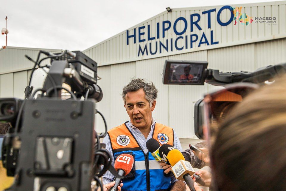 Heliporto de Macedo ampliado para atender a aumento de tráfego