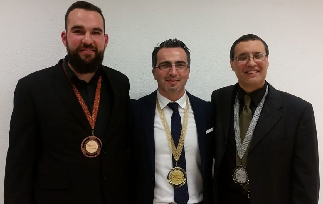 1º Prémio e Medalha de ouro para o maestro Lourenço Cruz