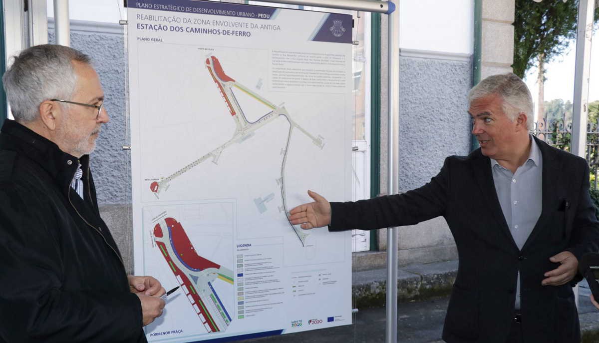 Vila Real investe um milhão de euros para melhorar zona da estação