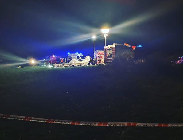 Avião de 2 lugares cai em Bragança com 2 vítimas mortais