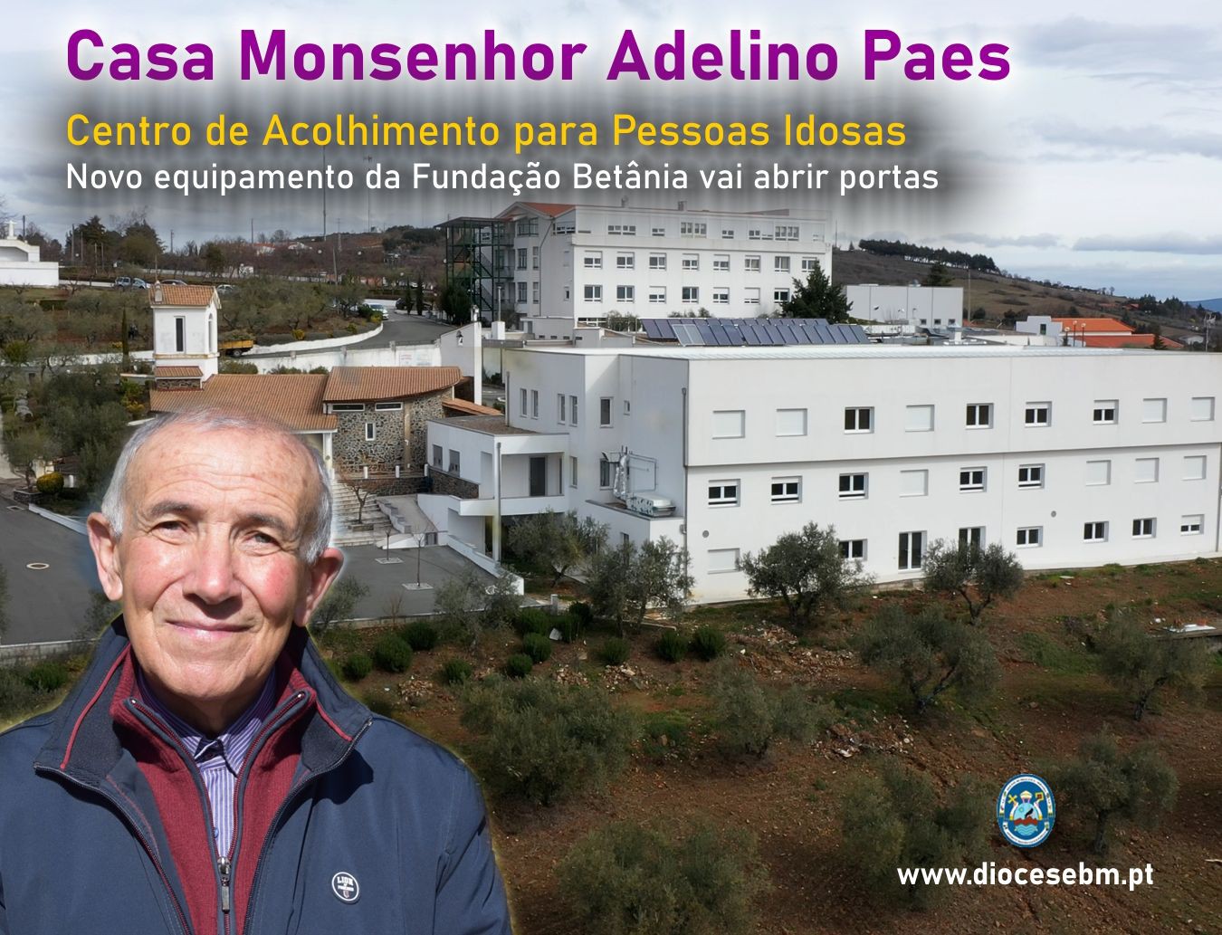 Adelino Paes vai dar nome ao novo equipamento da Fundação Betânia