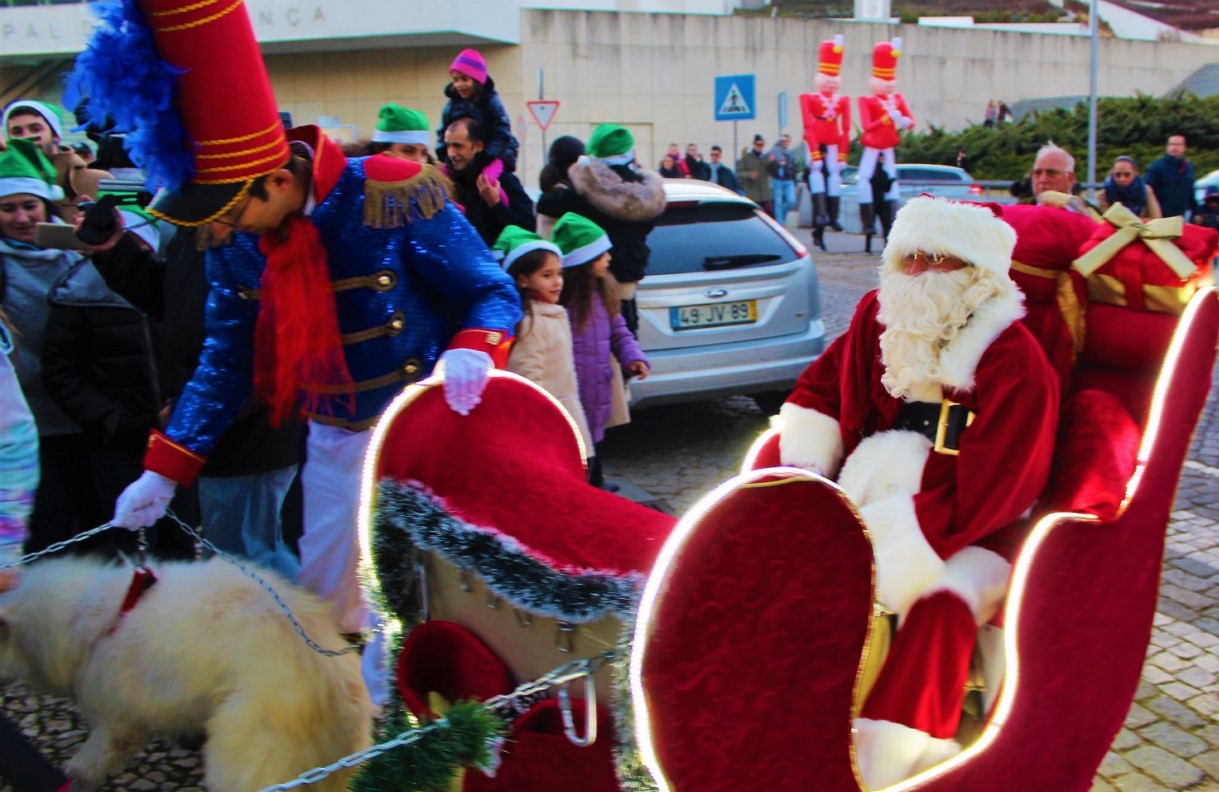 Receção ao Pai Natal em Bragança é já este sábado à tarde