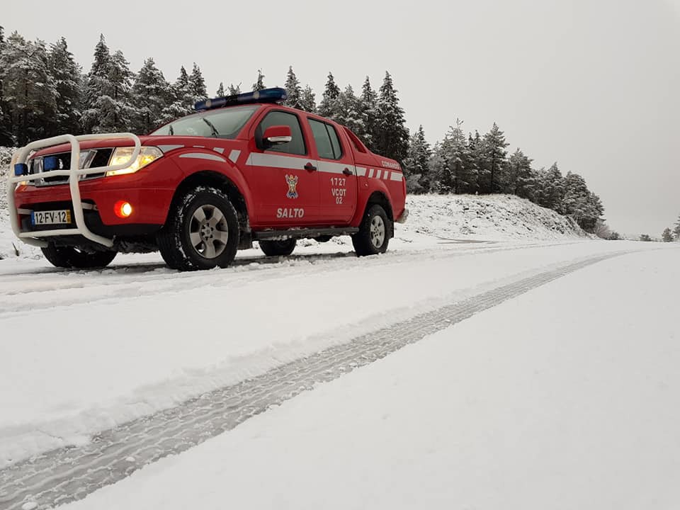 Encontrados os três jovens perdidos devido a forte nevão