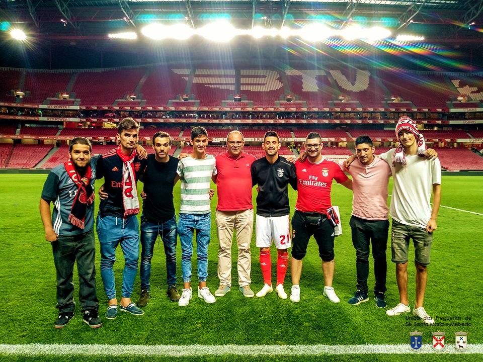 "Equipa dos Índios” premiada com momentos de sonho na Luz 