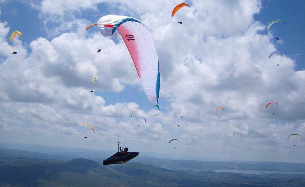 Campeonato Europeu de Parapente até dia 28 de julho