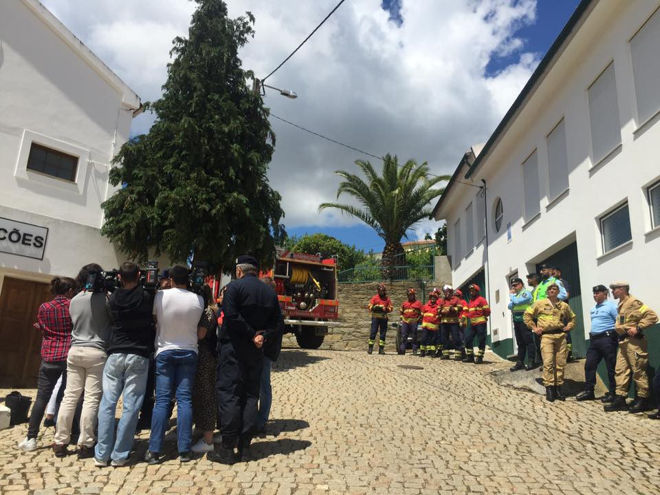 Proteção Civil testa evacuação da Aldeia de Picões 