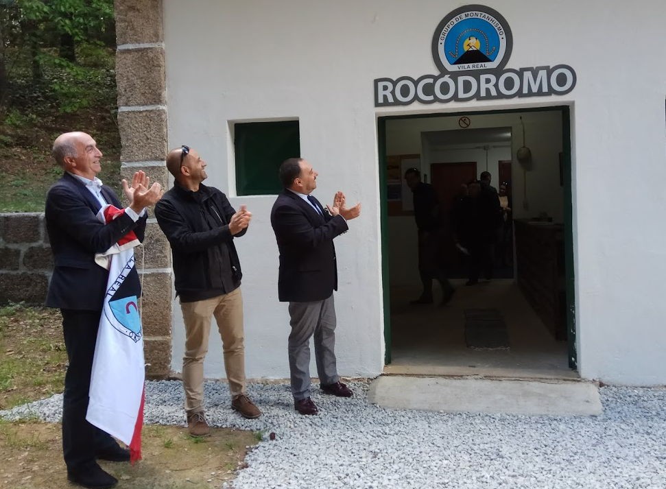 Inaugurado o Rocódromo do Grupo de Montanhismo de Vila Real.