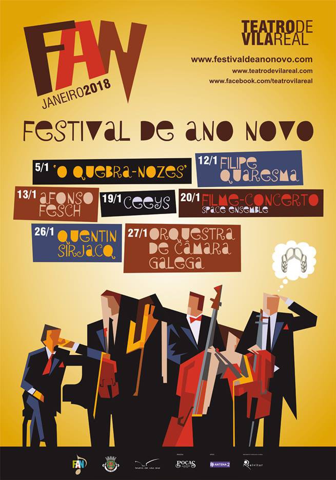 Vila Real arranca 2018 com o Festival de Ano Novo