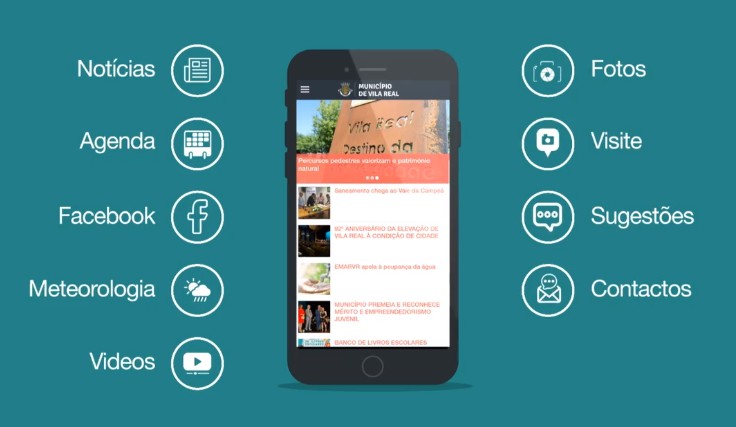 Vila Real lança aplicação que recebe alertas da população e guia turistas