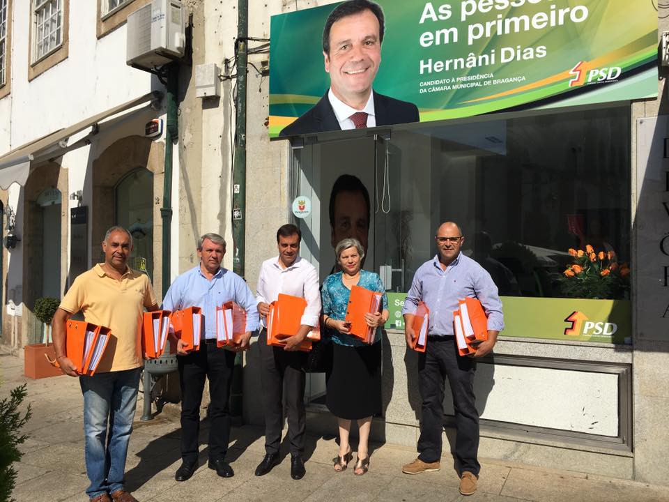 PSD é o único que concorre a todos os órgãos do concelho de Bragança