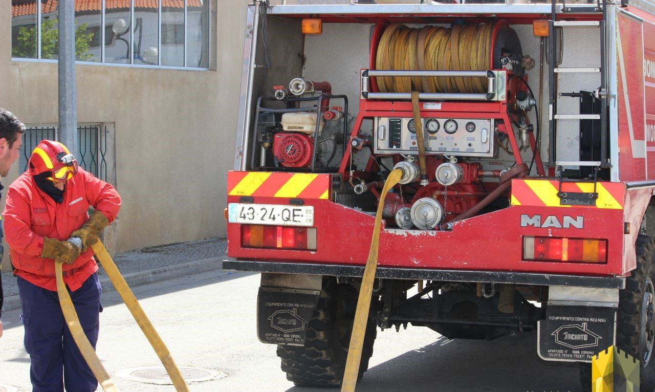 Vários agricultores perderam tudo no incêndio de Alijó