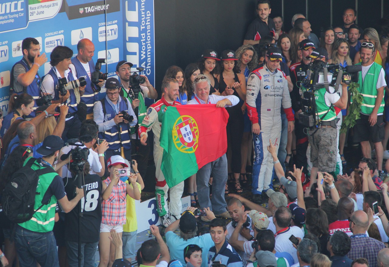 Tiago Monteiro e enfermeiro herói em Londres homenageados