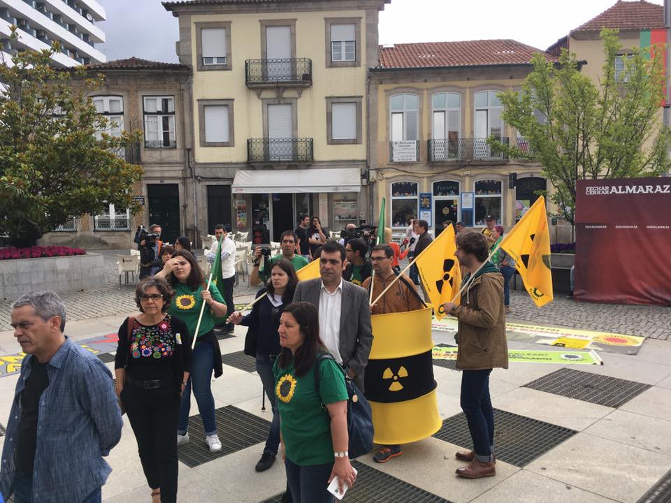 Manifestação em Vila Real para exigir encerramento de Almaraz