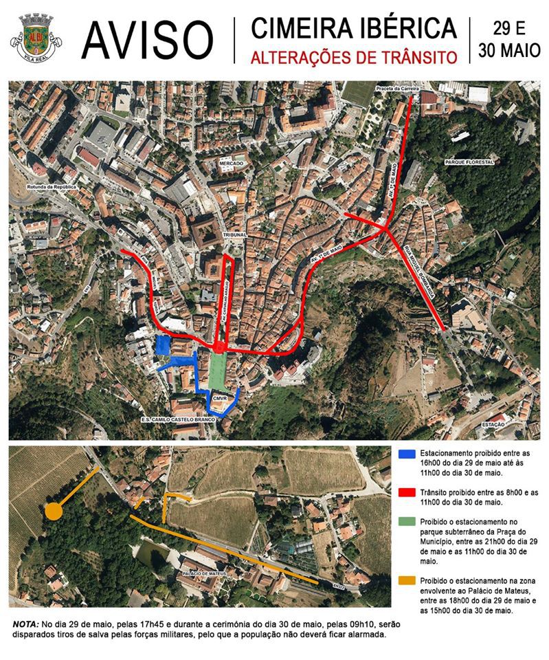 Cimeira ibérica em Vila Real com fortes medidas de segurança