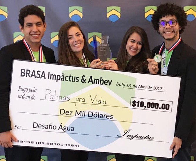 Alunos Brasileiros ganham prémio nos EUA representado o IPB