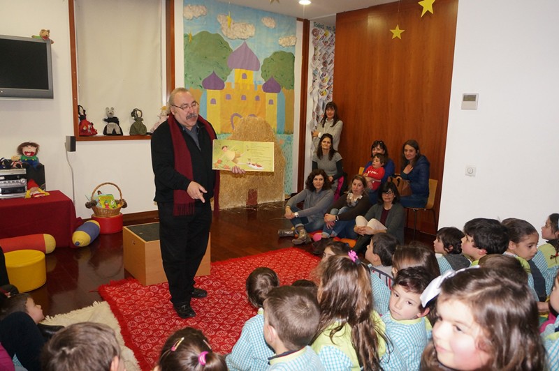 Escritor José Fanha dinamizou atividades na Biblioteca Municipal