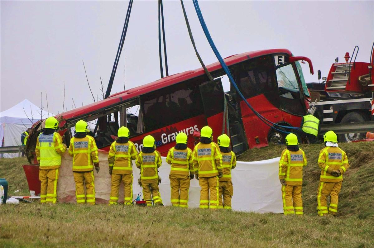 Quatro emigrantes portugueses morrem em despiste de autocarro 