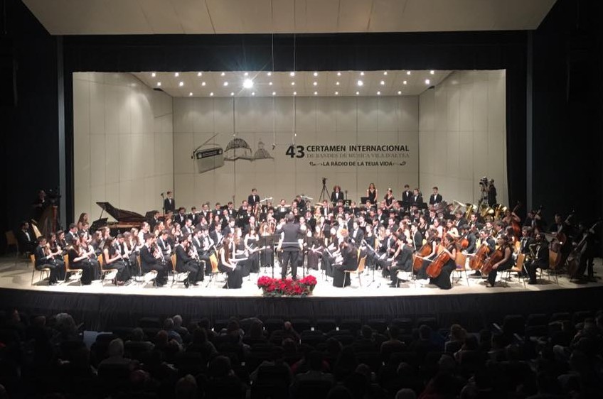 Orquestra de Sopros foi laureada com um 1º Prémio do CIB Vila d'Altea