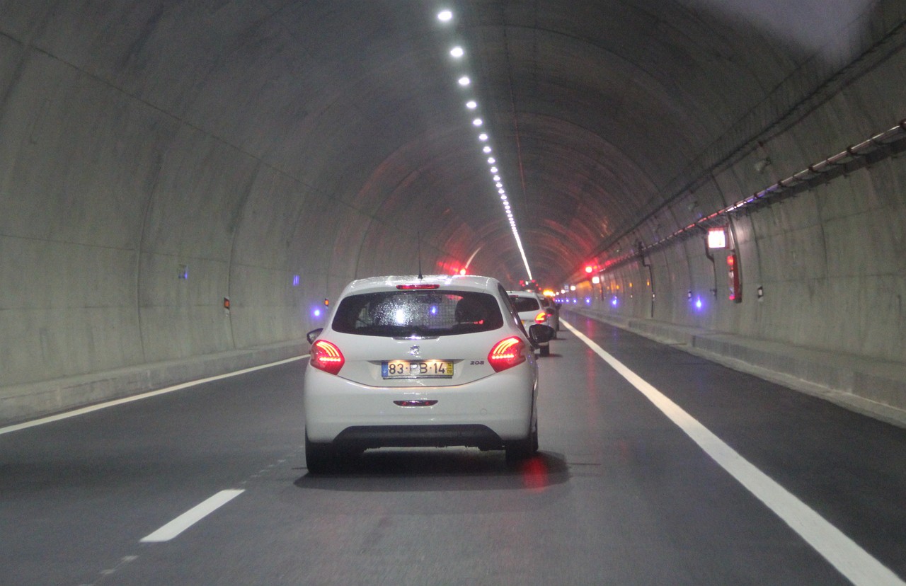 Túnel do Marão contabiliza 2,1 milhões de veículos em 6 meses