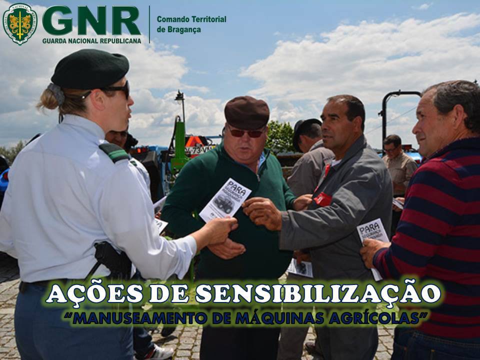 GNR de Bragança vai às aldeias tentar prevenir acidentes de tratores
