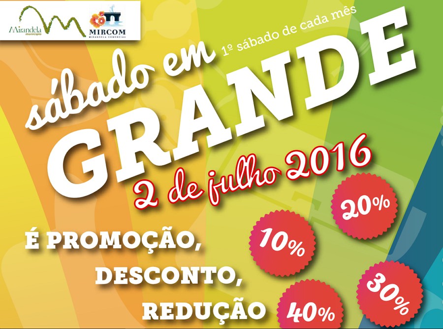 Promoções, descontos e reduções em 100 no comércio tradicional