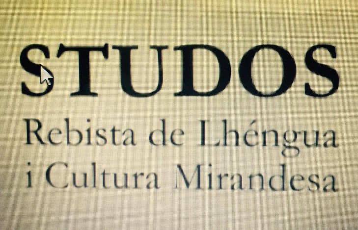 STUDOS -Rebista de Lhéngua i Cultura Mirandesa