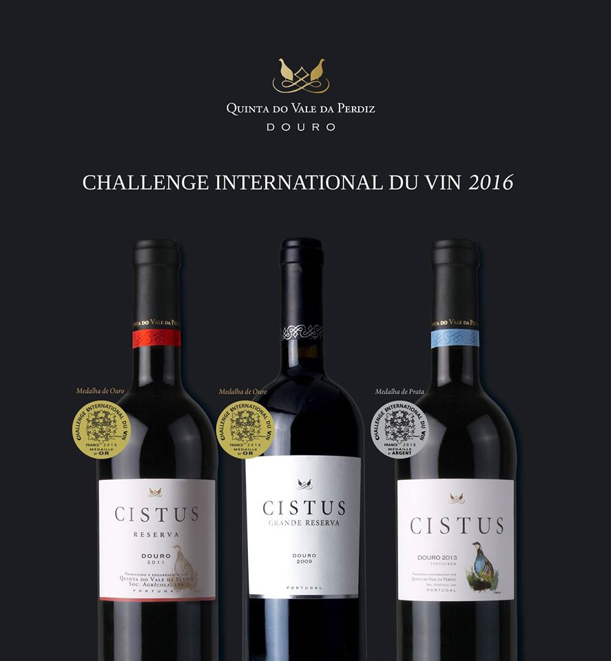 Cistus conquista o ouro na 40ª edição do Challenge International du Vin