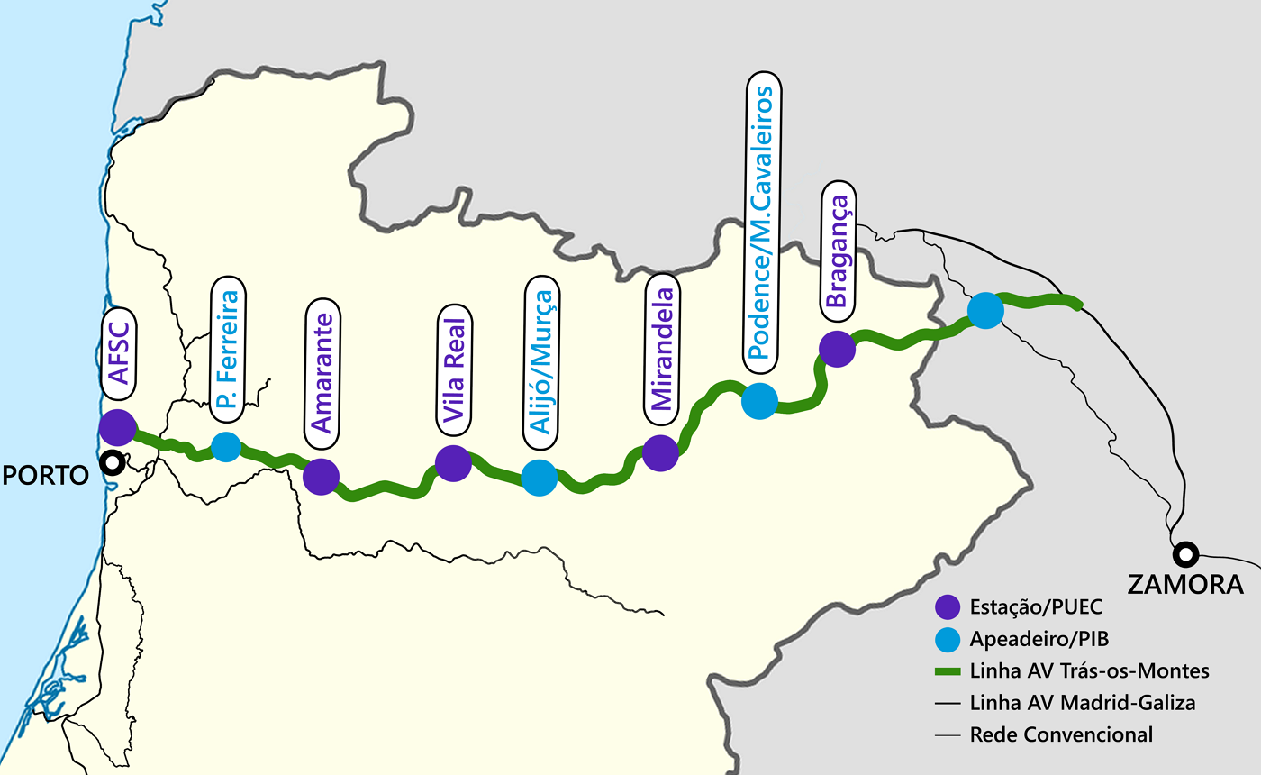 Mapas da Rede Ferroviária Nacional, Page 2