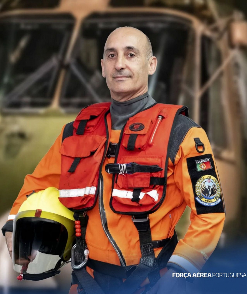 Sargento-chefe Casimiro, 3.000 horas de voo a salvar vidas a bordo dos Merlin