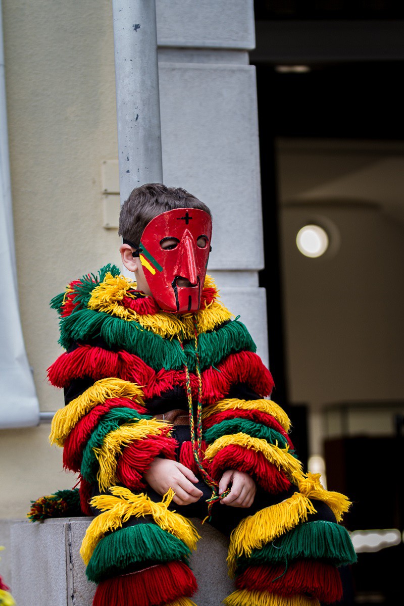 Caretos de Trás-os-Montes no Festival Internacional da Máscara Ibérica