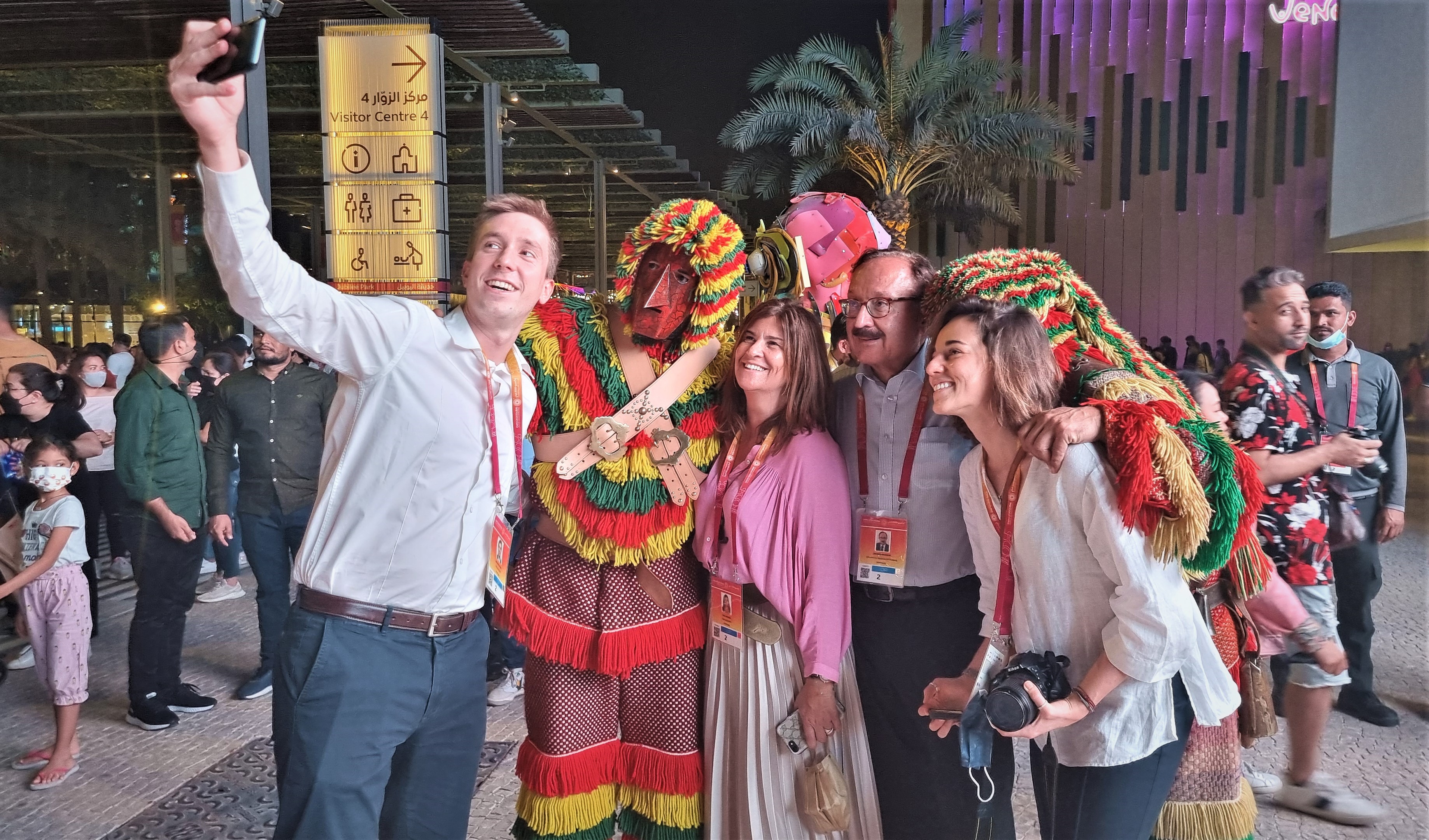 Os Caretos enobreceram a imagem de Portugal na Expo Dubai