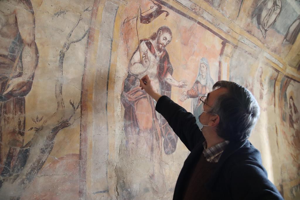 Moncorvo tem ermida do século XVI com 40 painéis a fresco ao estilo da Capela Sistina